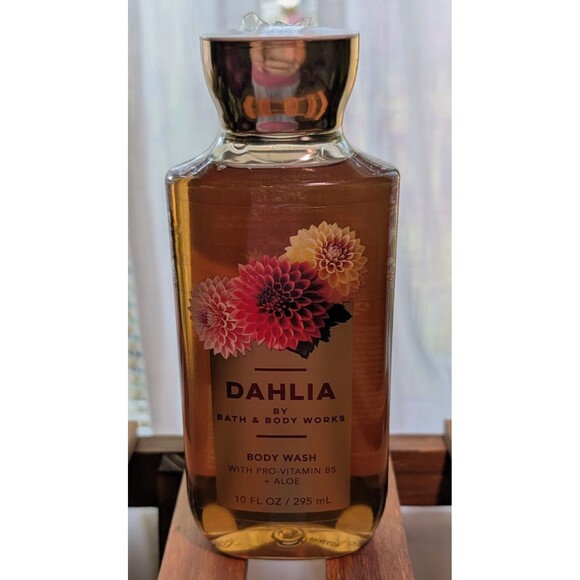 BATH & BODY WORKS DAHLIA SHOWER GEL BODY WASH 10 FL OZ NEW - Picture 1 of 2